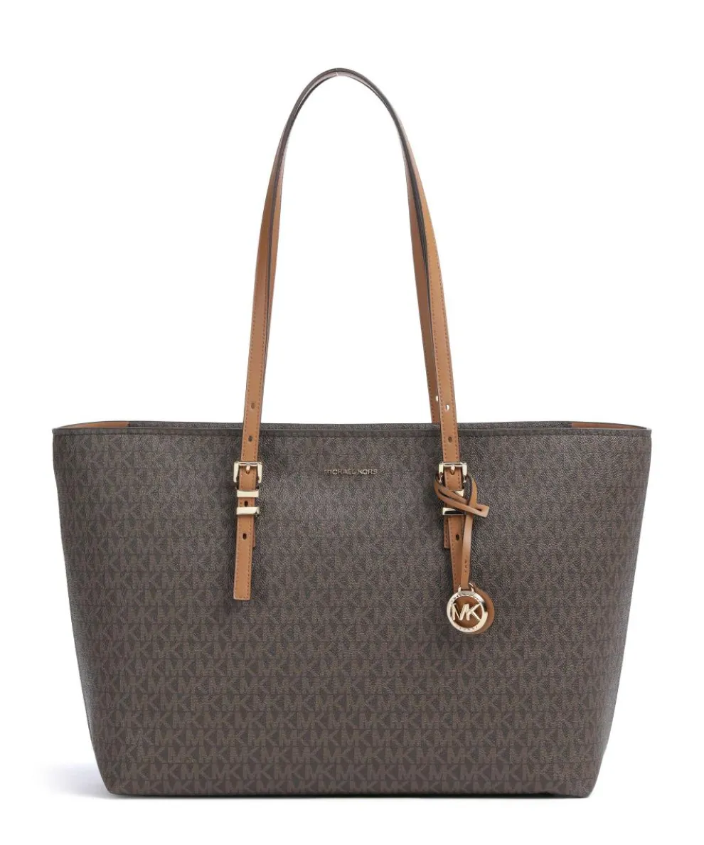 Quinn Large Tote bag imitation leather dark brown