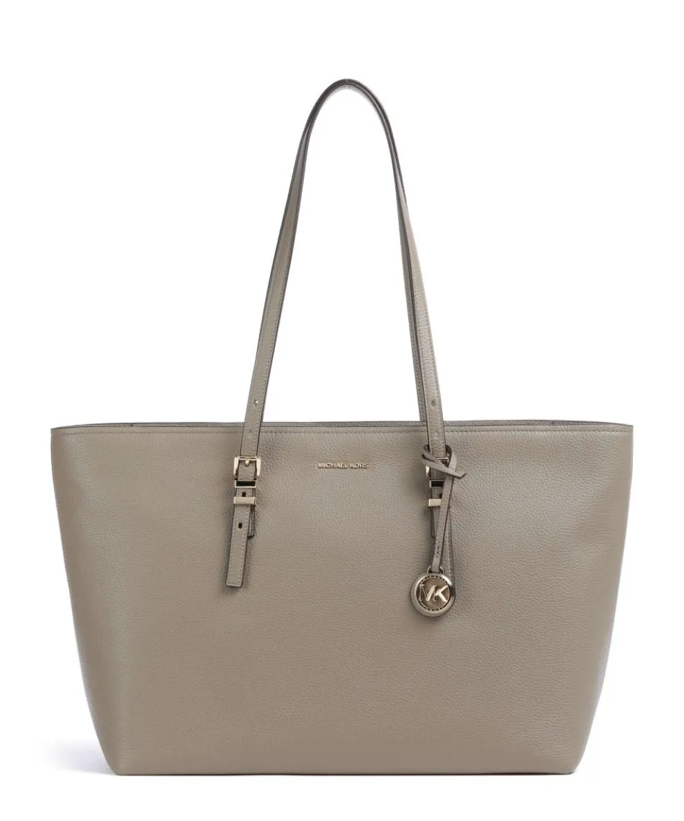 Quinn Large Tote bag fine grain cow leather taupe