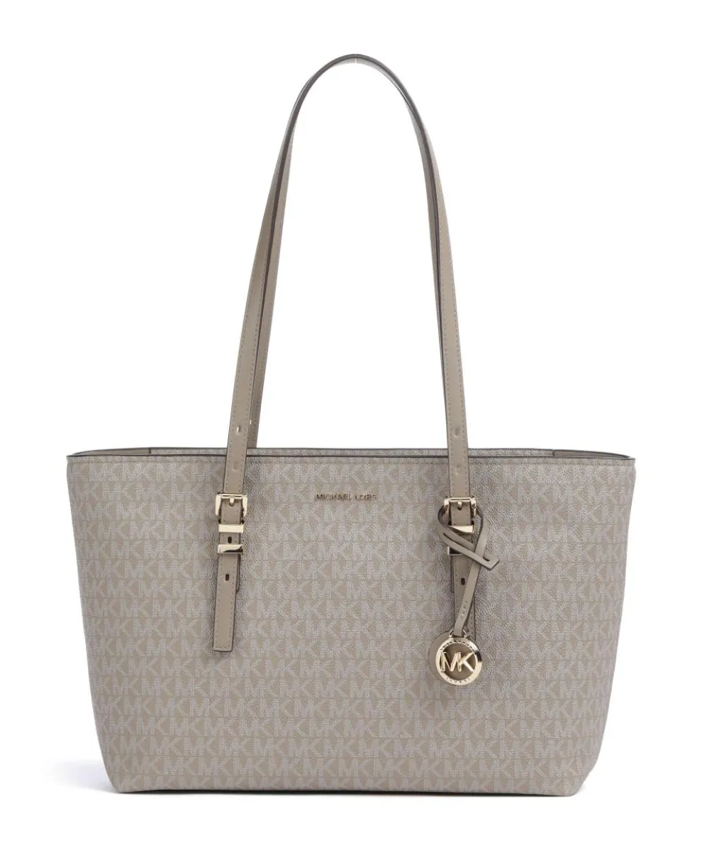 Quinn Medium Tote bag imitation leather taupe