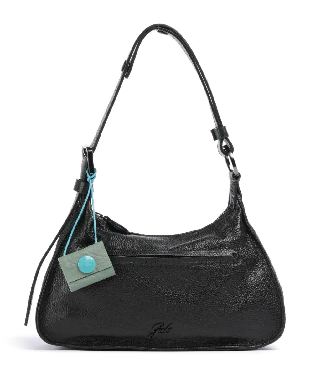 Porto Rico Gala Shoulder bag grained calfskin black