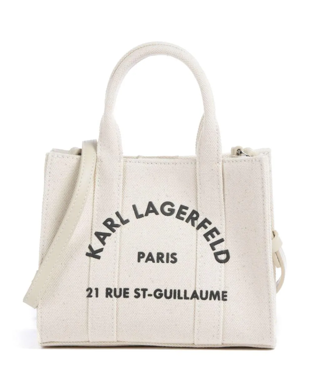 K/Rue St Guillaume Mini Crossbody bag canvas cream