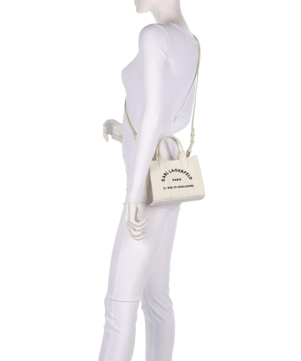 K/Rue St Guillaume Mini Crossbody bag canvas cream