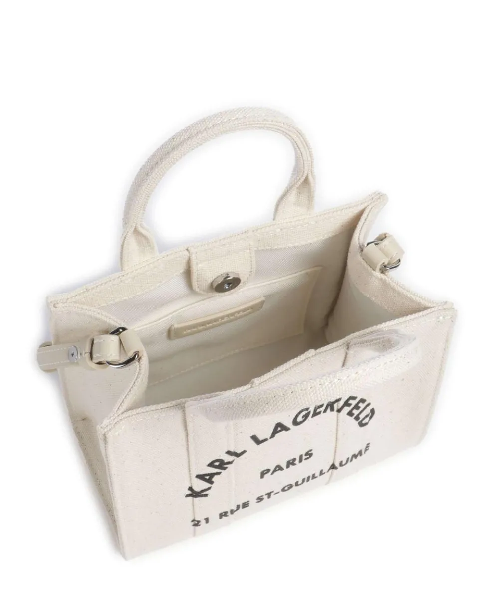 K/Rue St Guillaume Mini Crossbody bag canvas cream