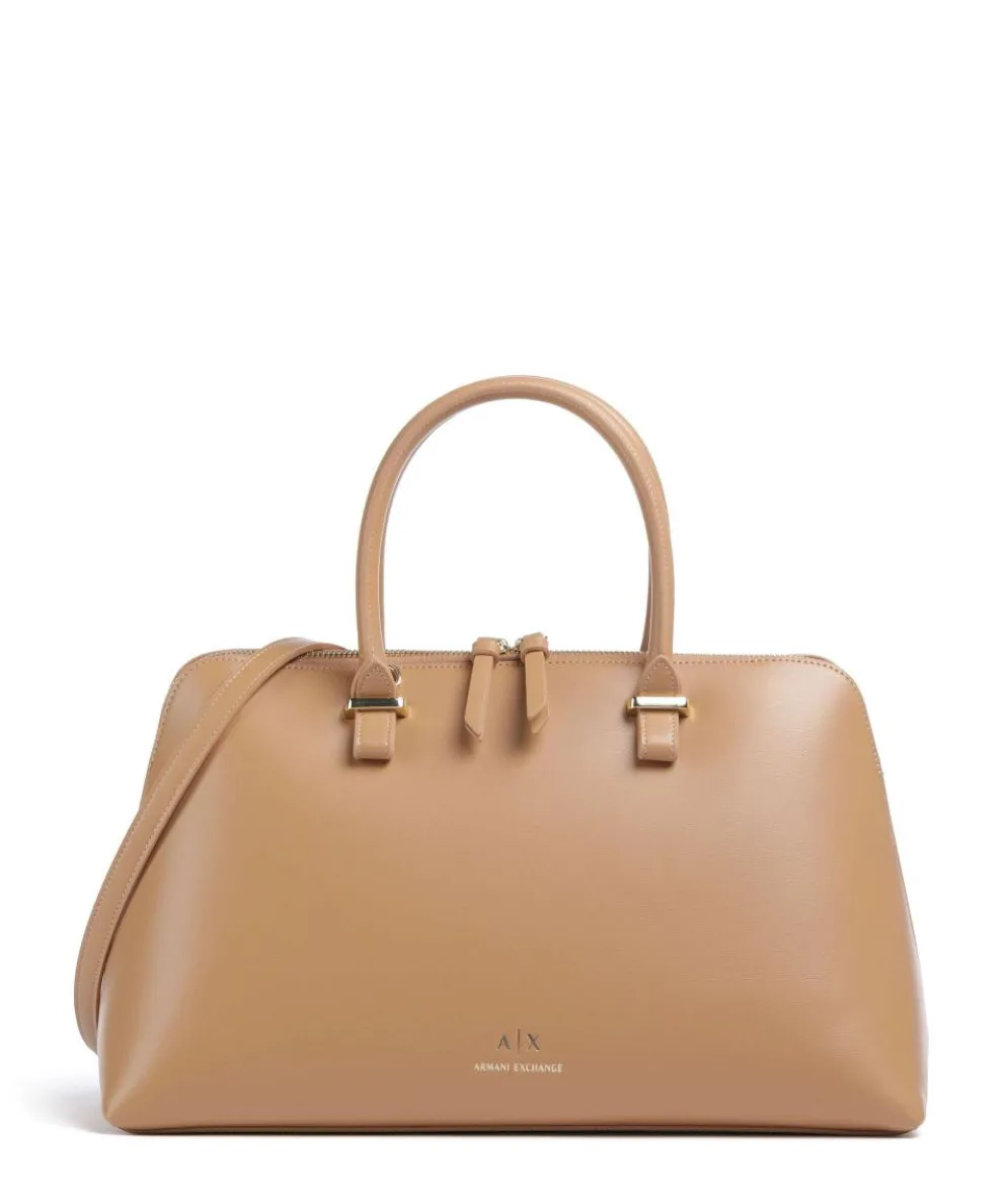 Megan L Handbag imitation leather light brown