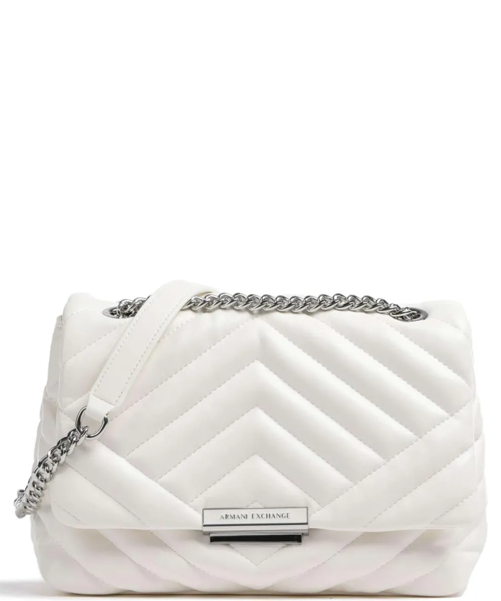 Victoria M Shoulder bag imitation leather white