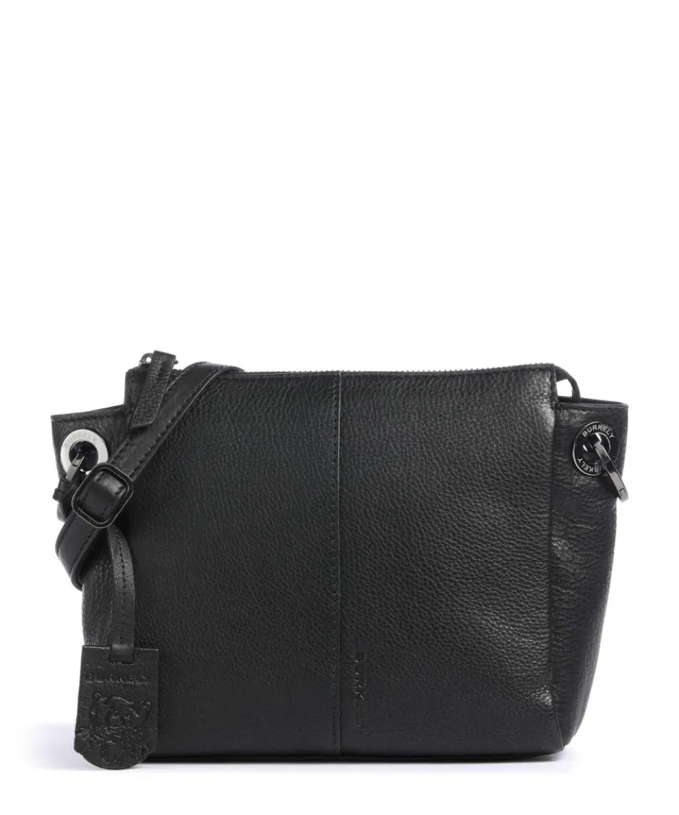 Radiant Raeven Crossbody bag grained cow leather black