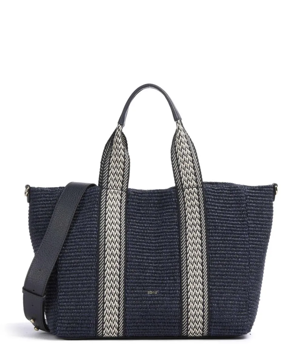 Raffia Kaia Tote bag bast navy