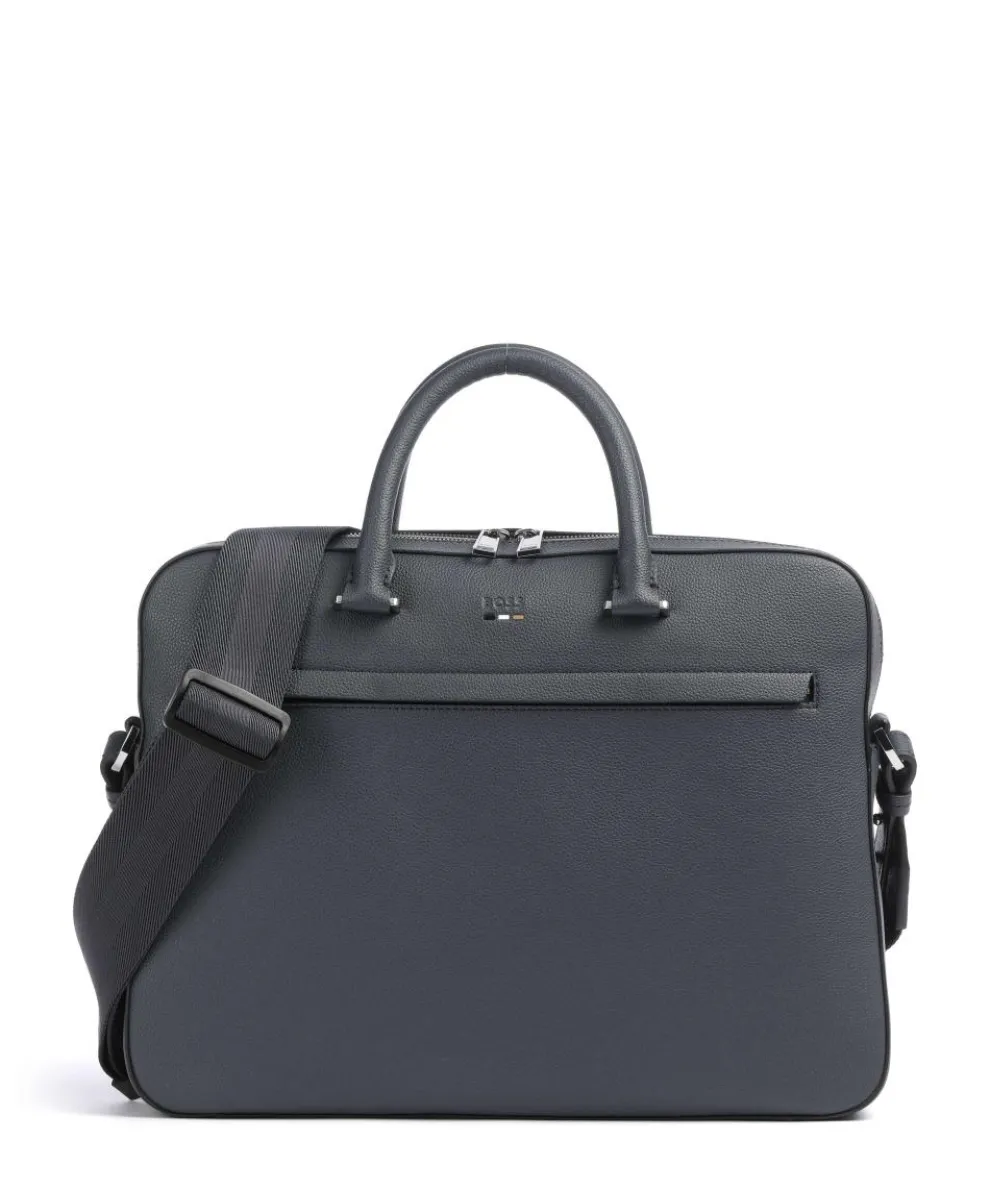 Ray Briefcase 14″ imitation leather dark blue