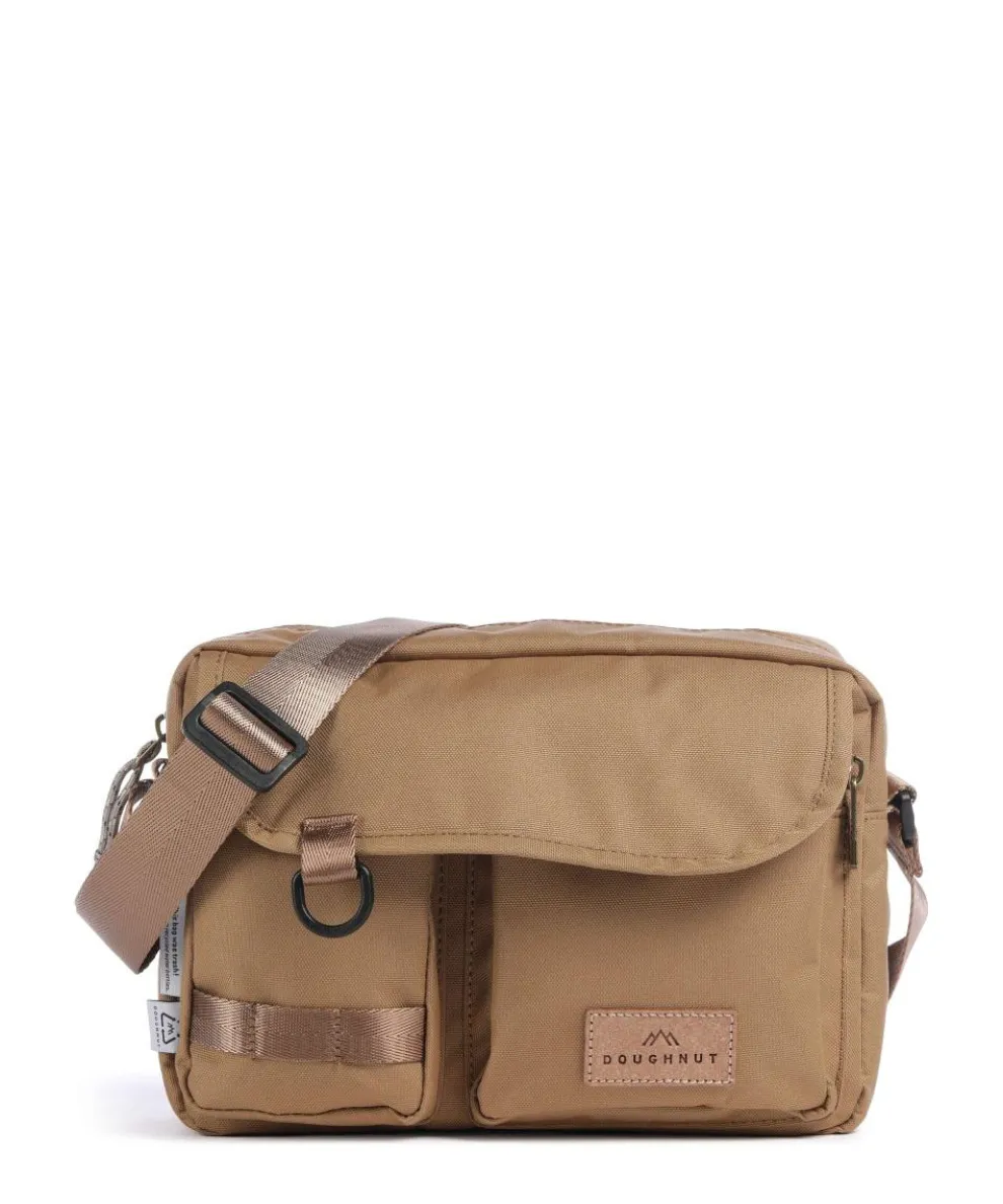 Reborn Mission Lite Crossbody bag recycled polyester camel