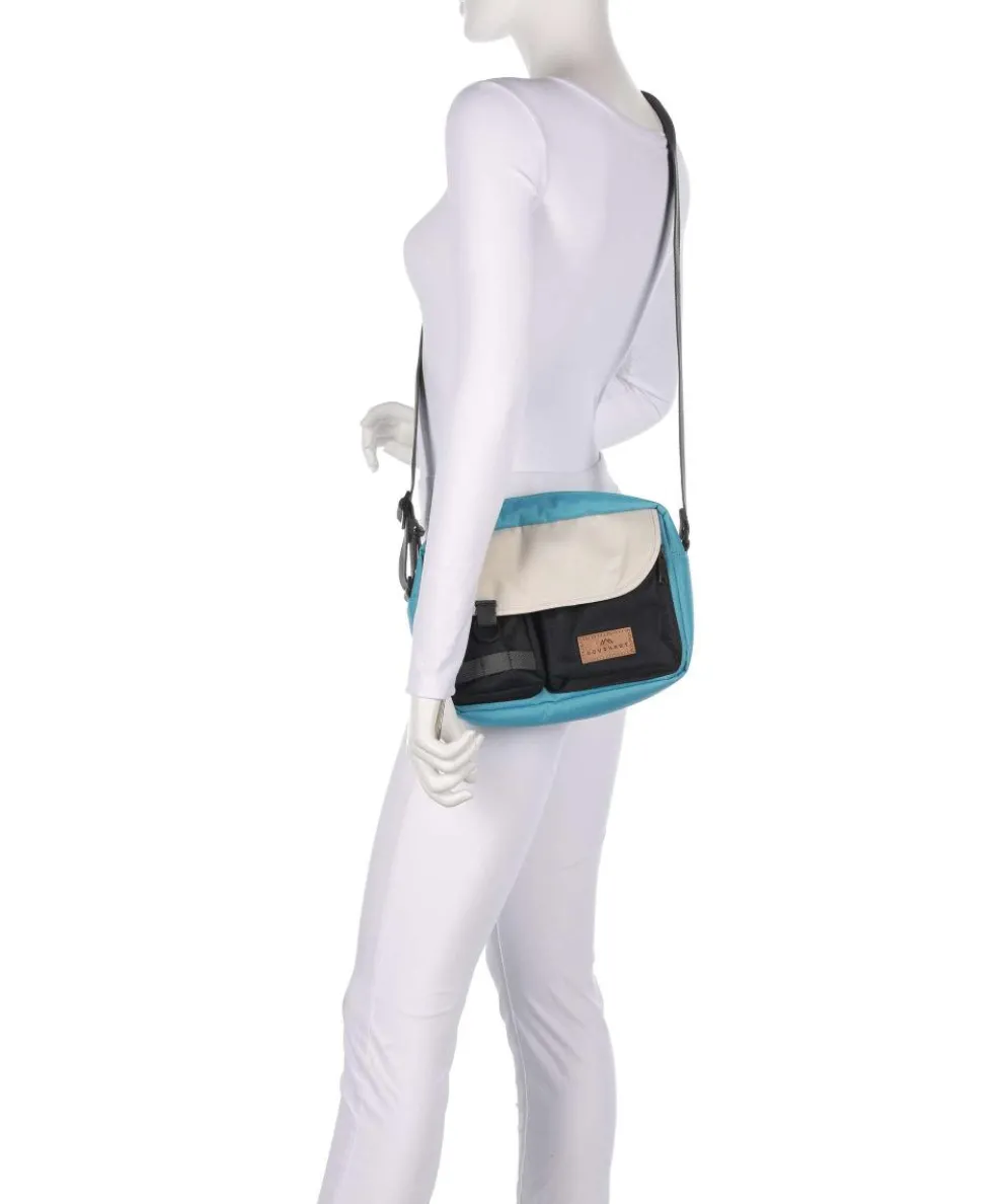 Reborn Mission Lite Crossbody bag recycled polyester turquoise