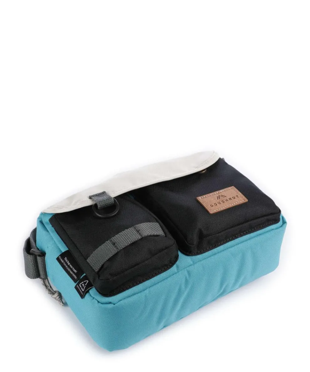 Reborn Mission Lite Crossbody bag recycled polyester turquoise