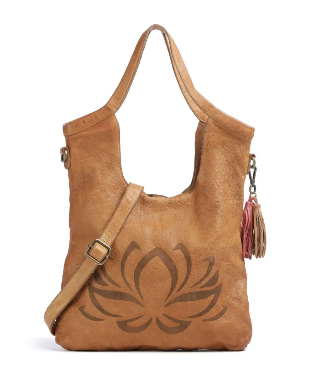 Freundgasse 2 Tote bag grained leather brown
