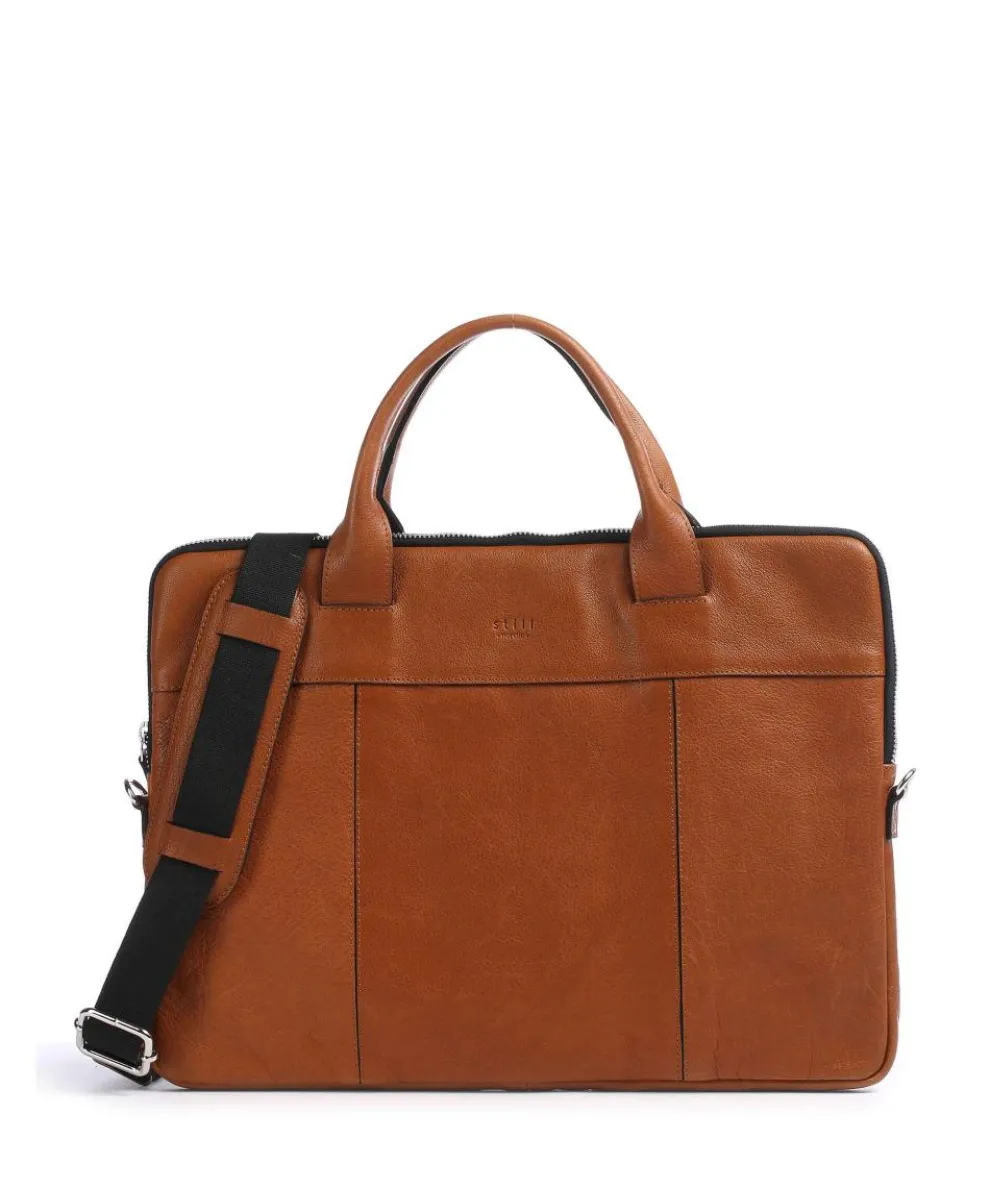 Richard Richard Briefcase 15″ fine grain leather cognac