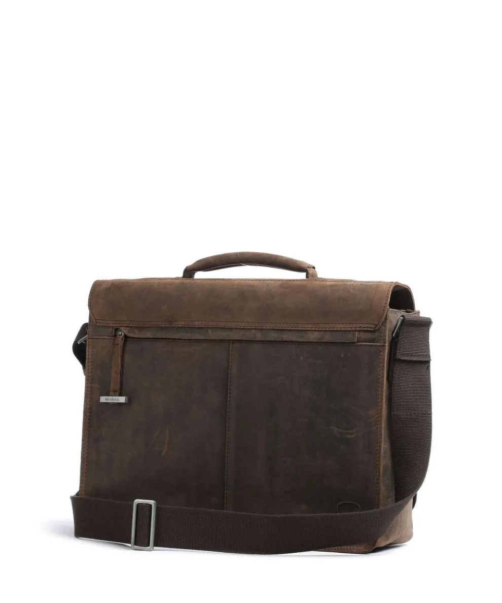 Richmond Briefcase 13″ leather dark brown