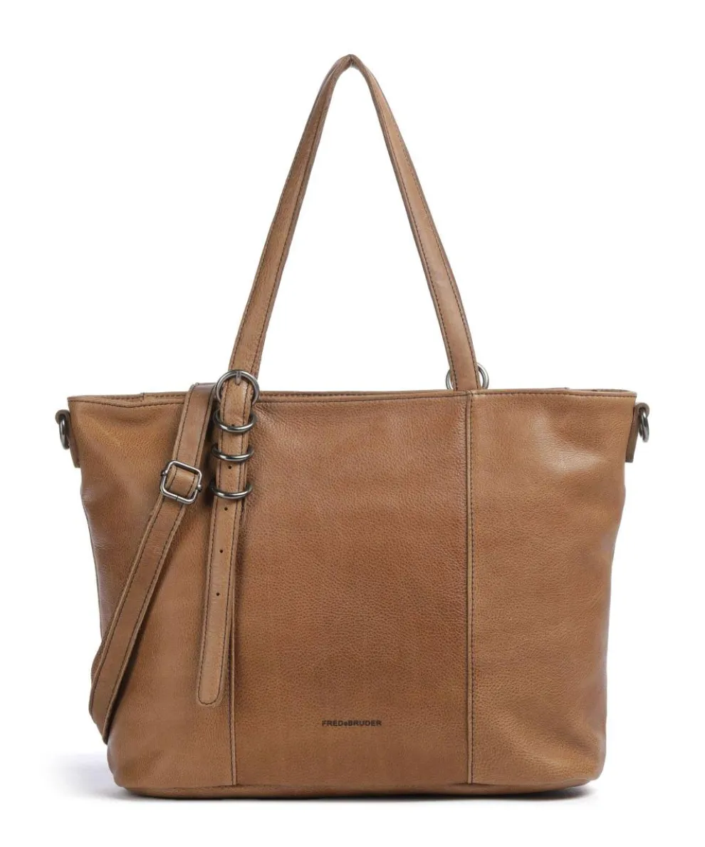 Ride Easy Tote bag grained leather caramel