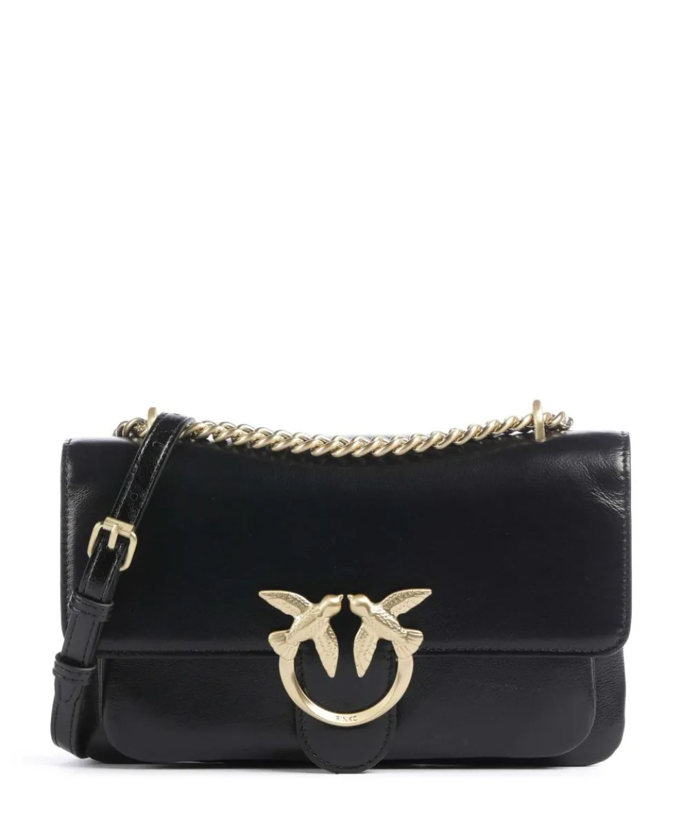 Love One Soft Mini Shoulder bag softly grained calfskin black