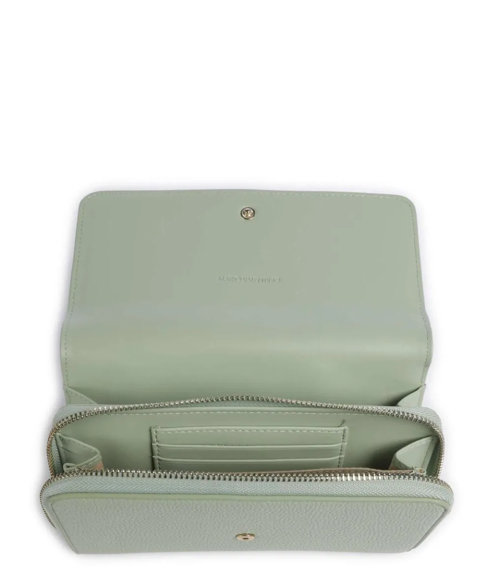 Rised Re Wallet imitation leather mint green