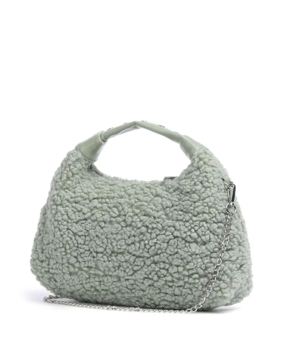 Teddy Dandy Handbag faux fur green