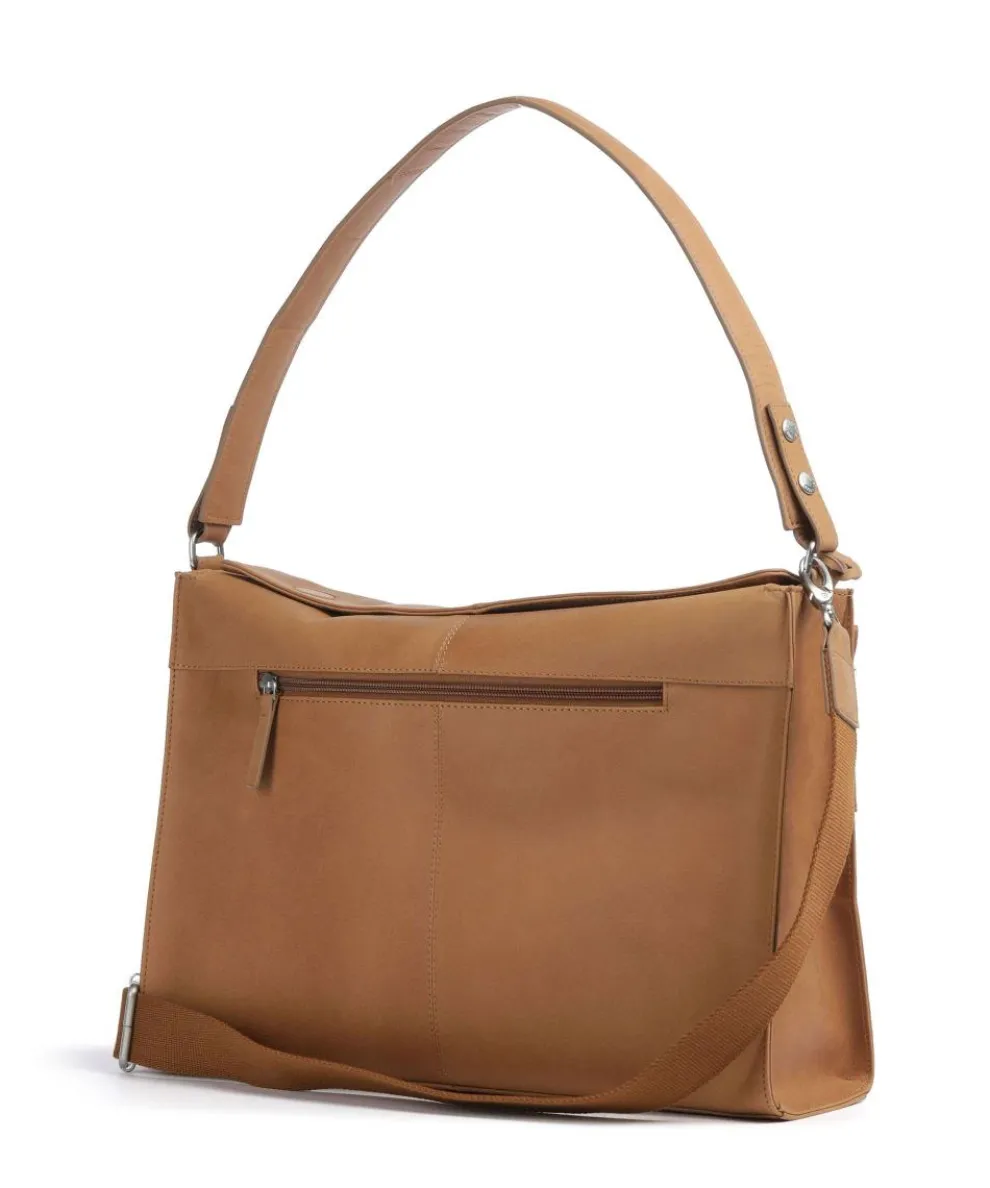 Rogue Robyn Shoulder bag fine grain leather cognac