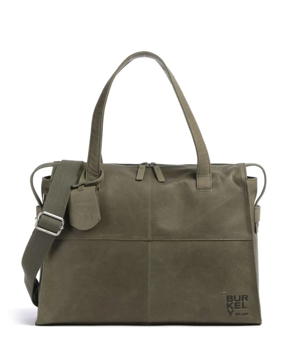 Rogue Robyn Tote bag 15″ fine grain leather khaki