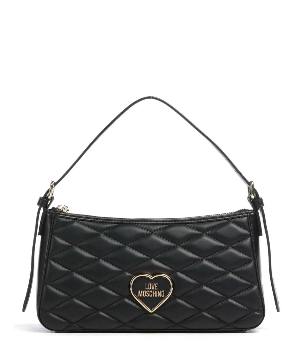 Romantic Shoulder bag imitation leather black