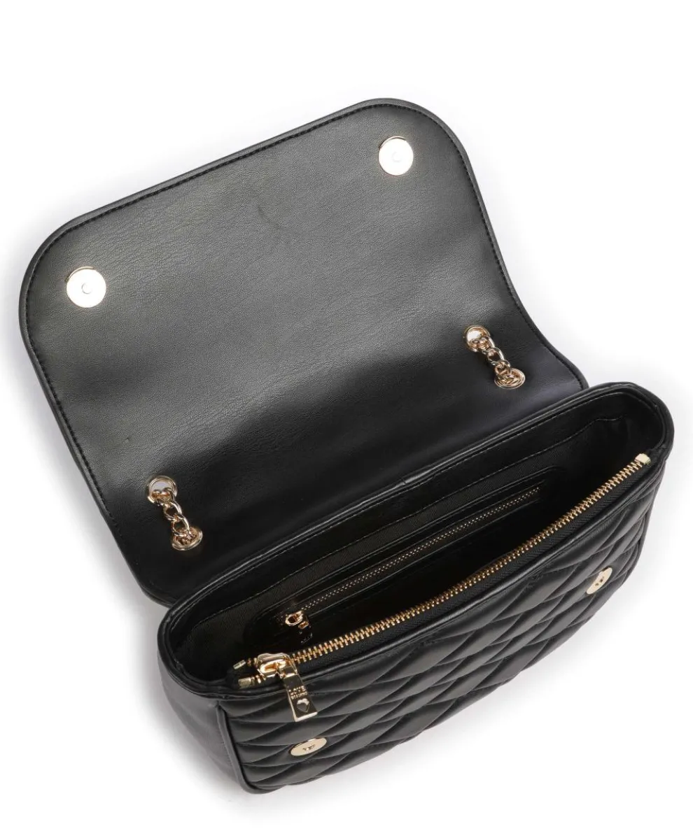 Romantic Shoulder bag imitation leather black