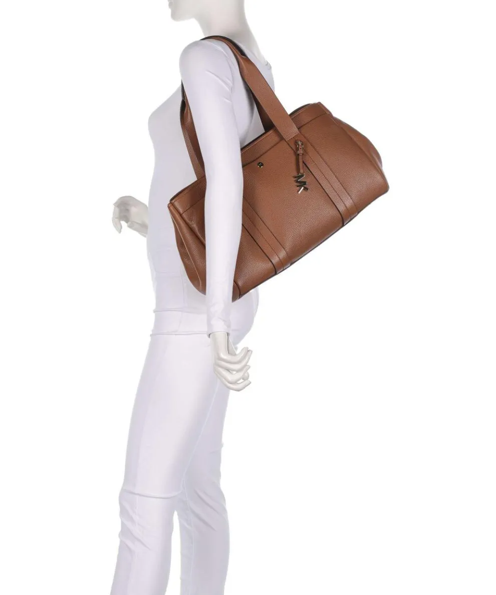 Romee Large Tote bag grained cow leather brown