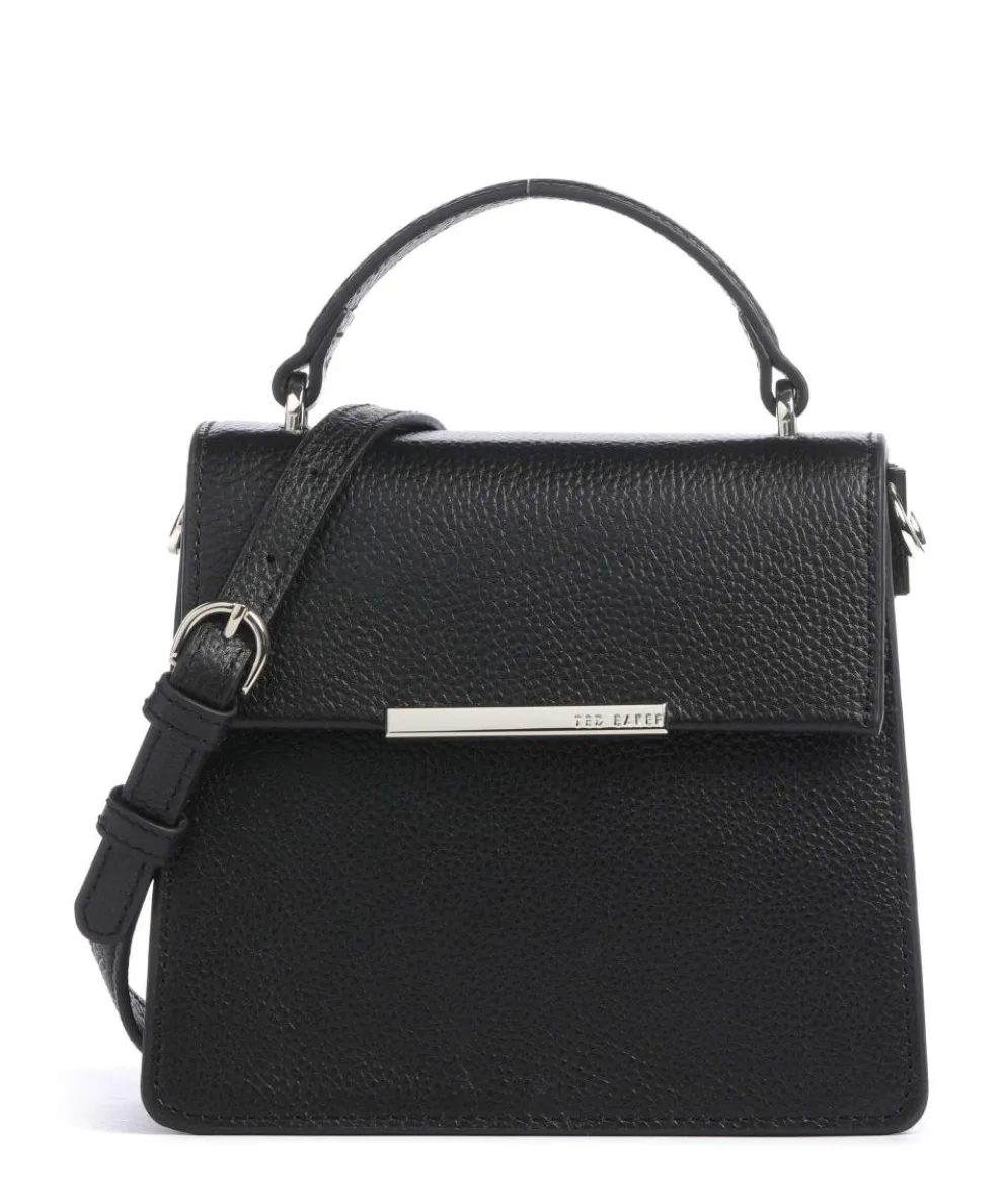 Roselii Crossbody bag grained cow leather black