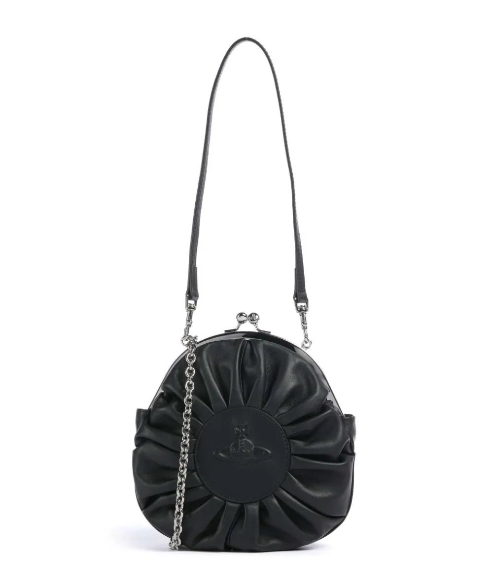 Rosie Frame Nappa Crossbody bag nappa leather black