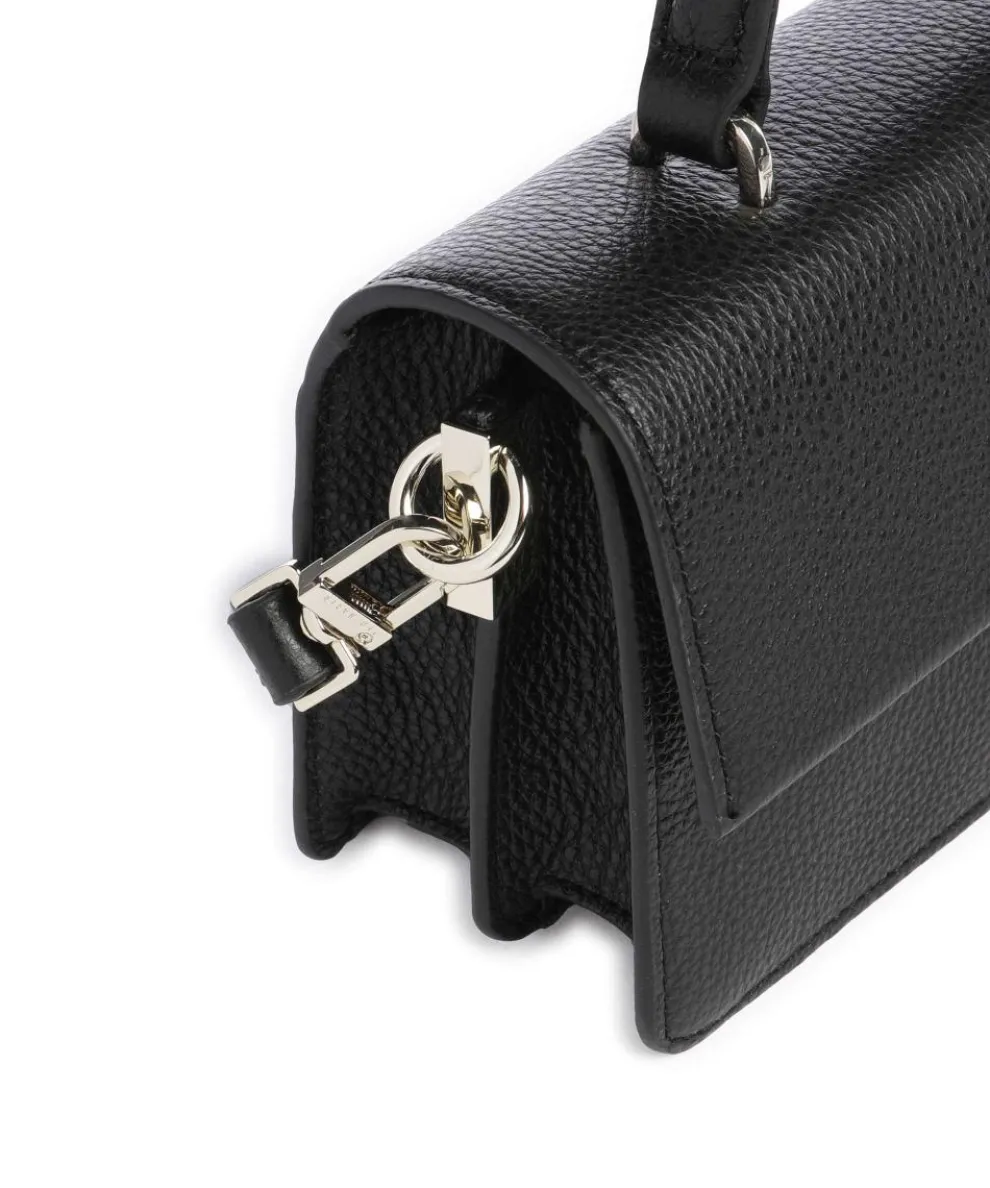 Rosly Crossbody bag grained cow leather black