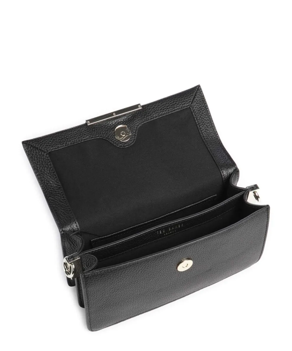 Rosly Crossbody bag grained cow leather black