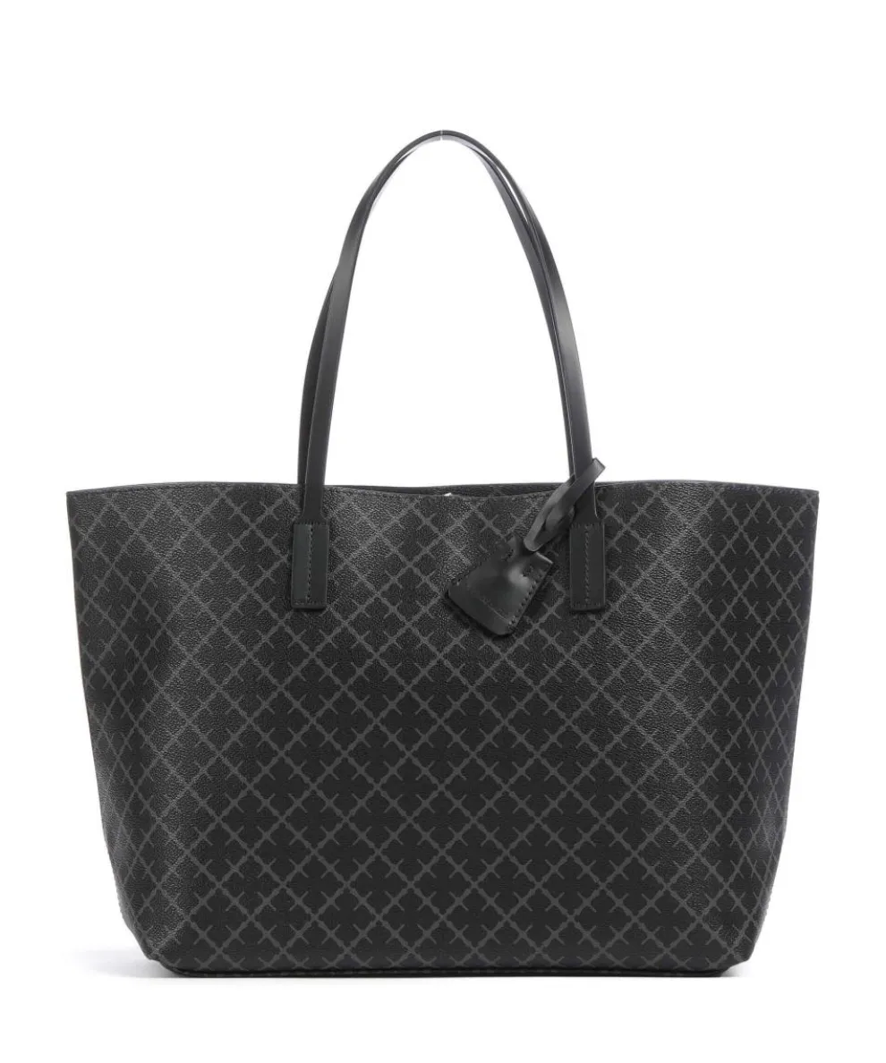 Abigail Tote bag soft synthetic black/grey
