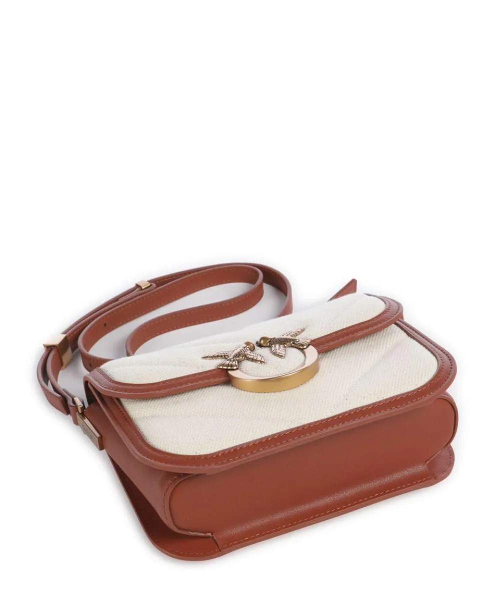 Love Box Mini Crossbody bag canvas beige/brown