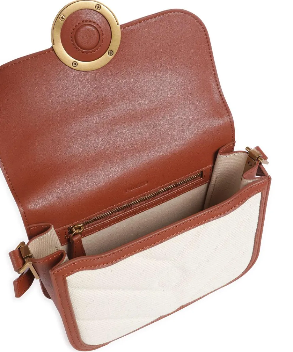 Love Box Mini Crossbody bag canvas beige/brown