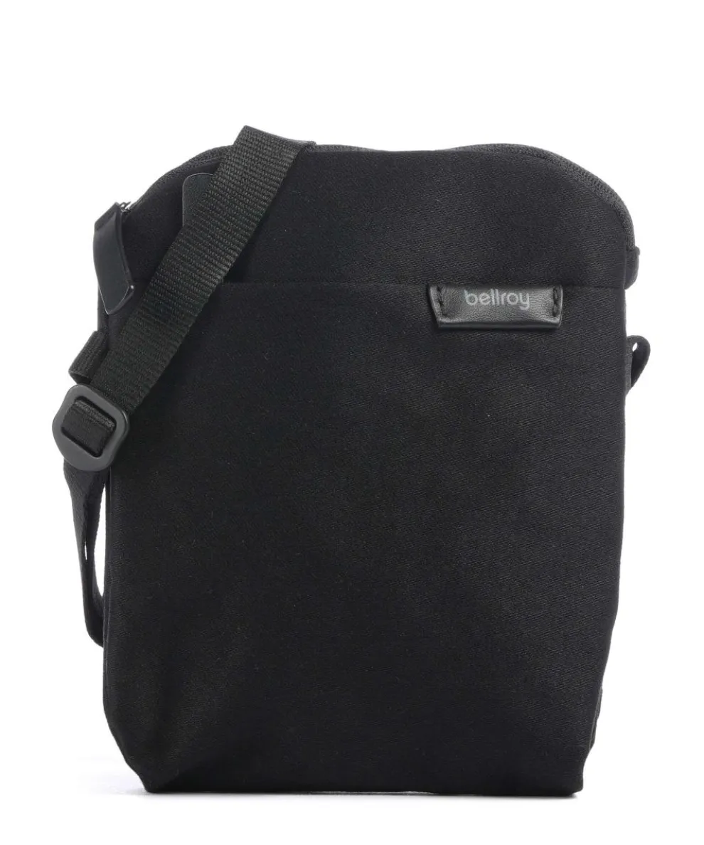 City Crossbody bag recycled nylon black
