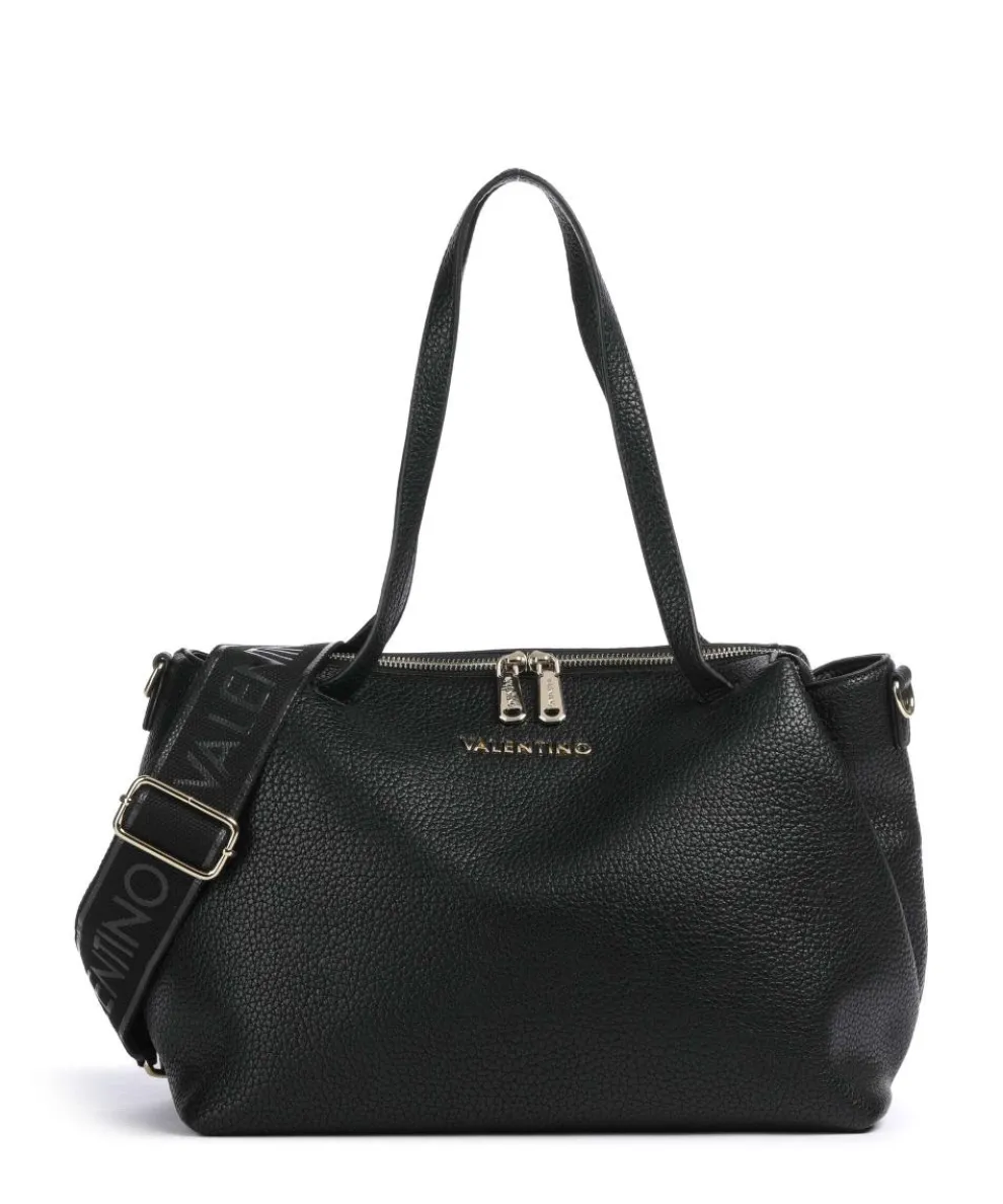 Blossom Re Tote bag imitation leather black