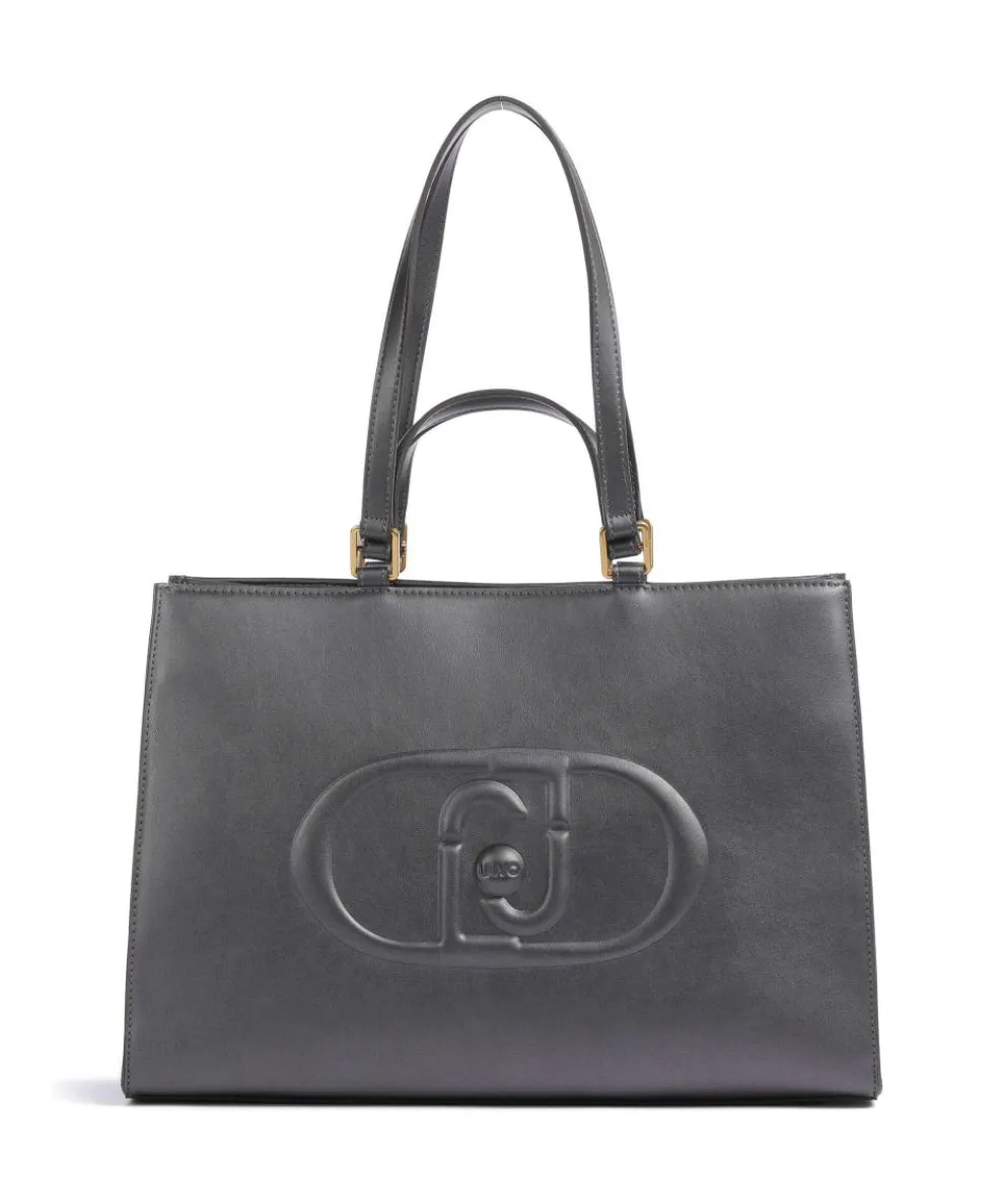 Rubino Tote bag imitation leather black
