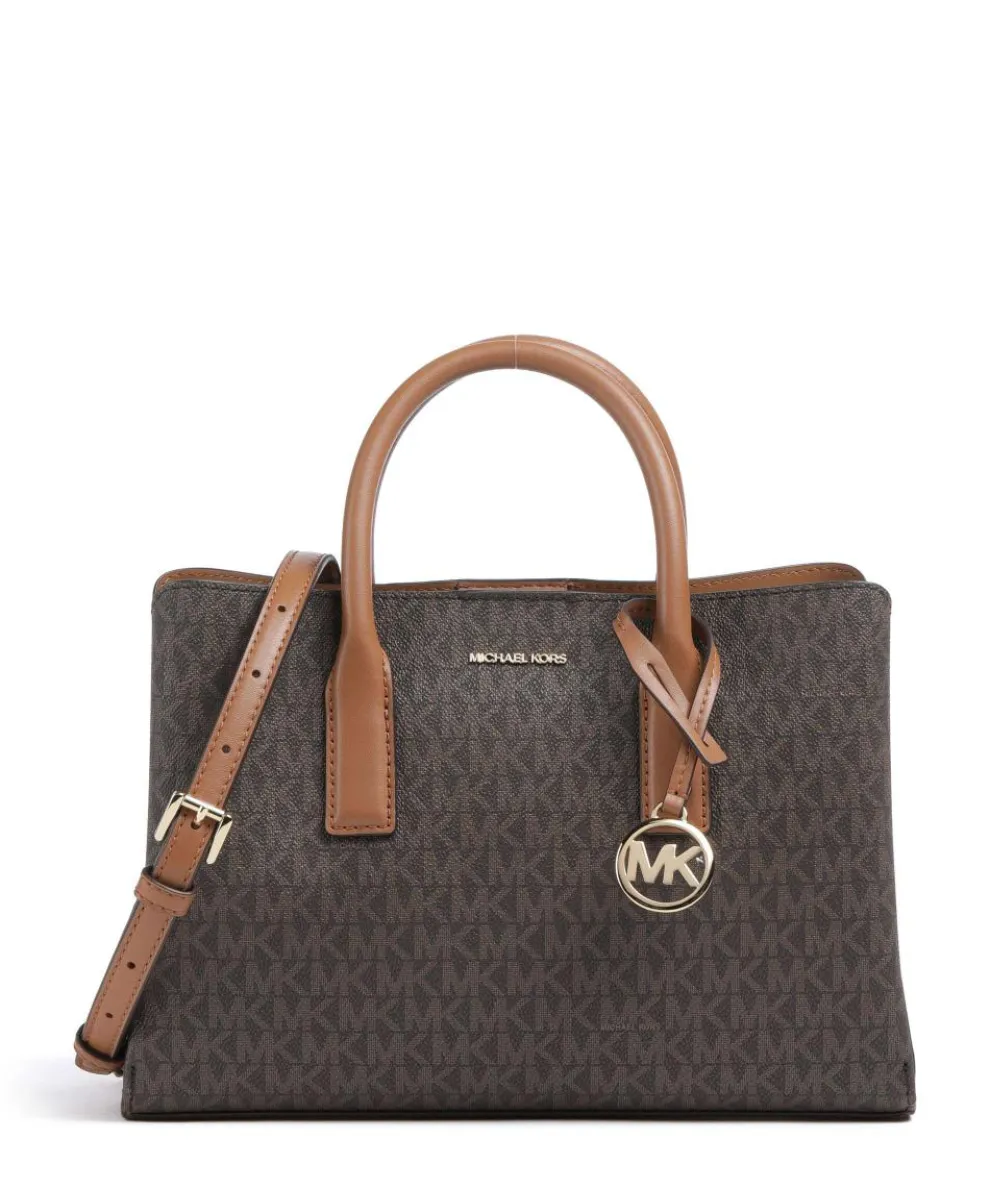 Ruthie Handbag canvas dark brown