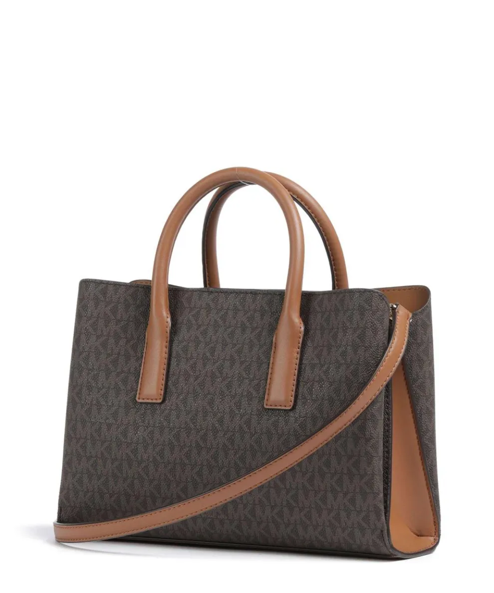 Ruthie Handbag canvas dark brown