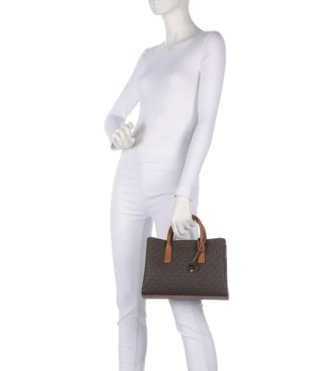 Ruthie Handbag canvas dark brown