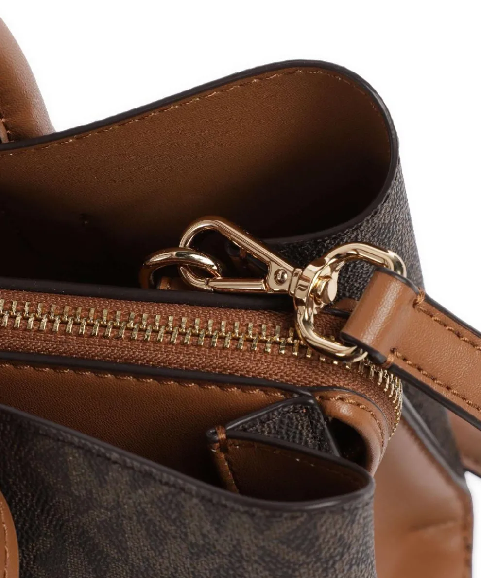 Ruthie Handbag canvas dark brown