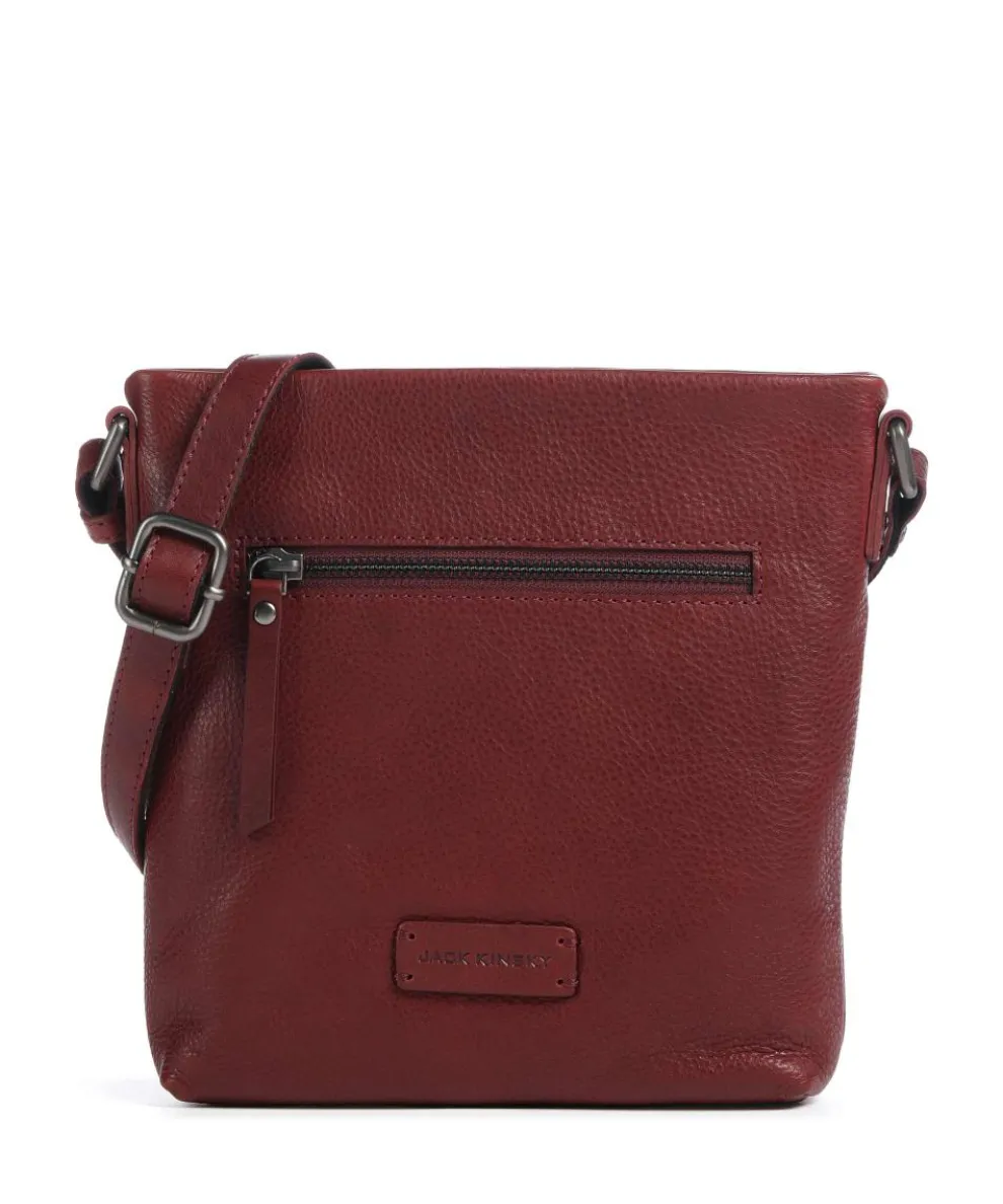 Montreal 20N Crossbody bag grained leather red