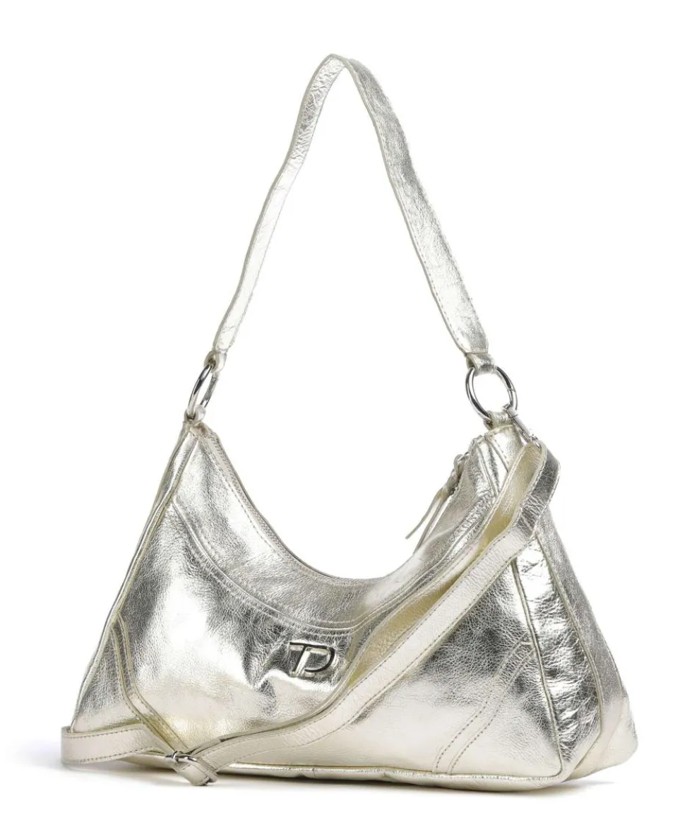 Salvatorgasse 3 Shoulder bag grained cow leather gold