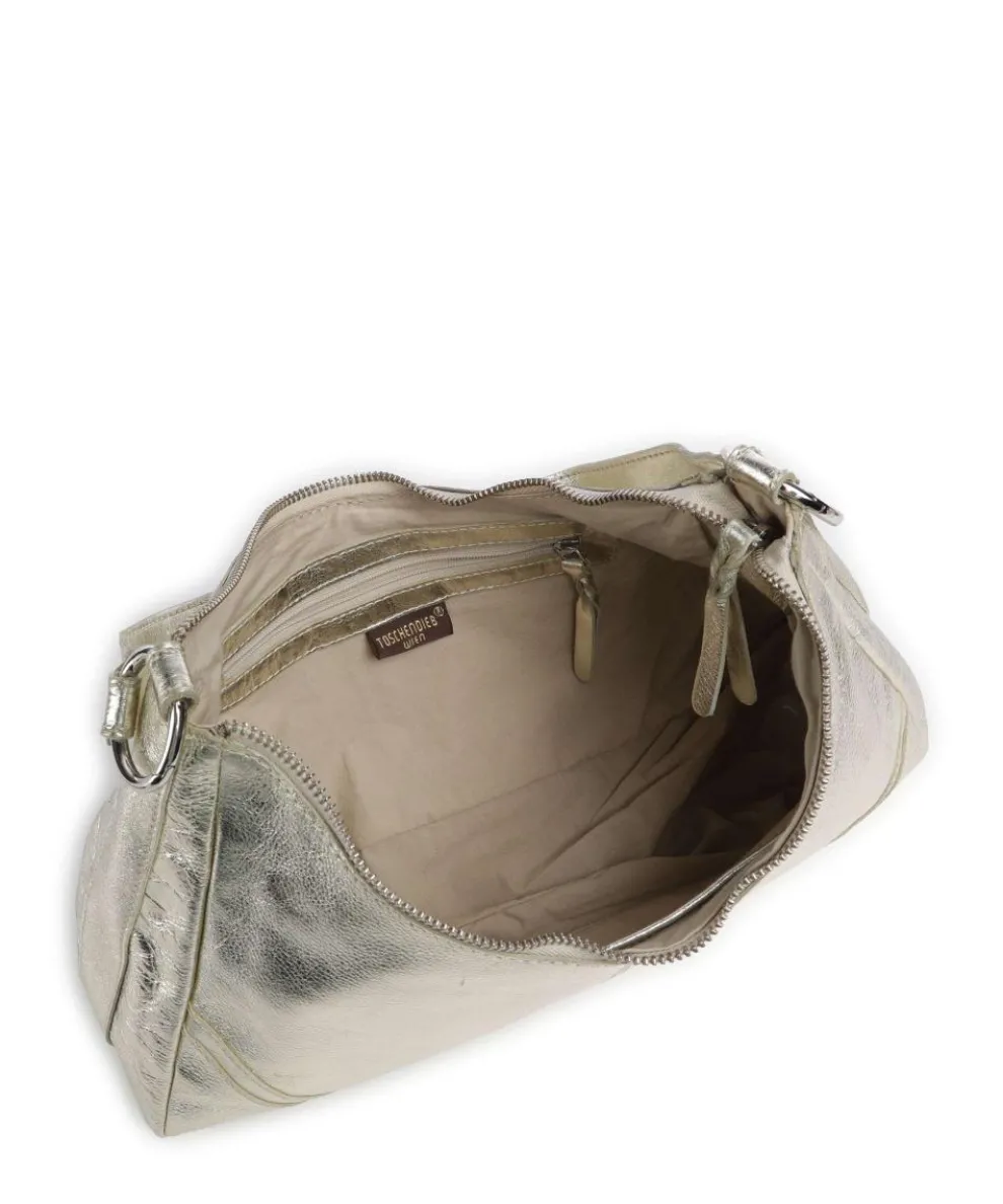 Salvatorgasse 3 Shoulder bag grained cow leather gold