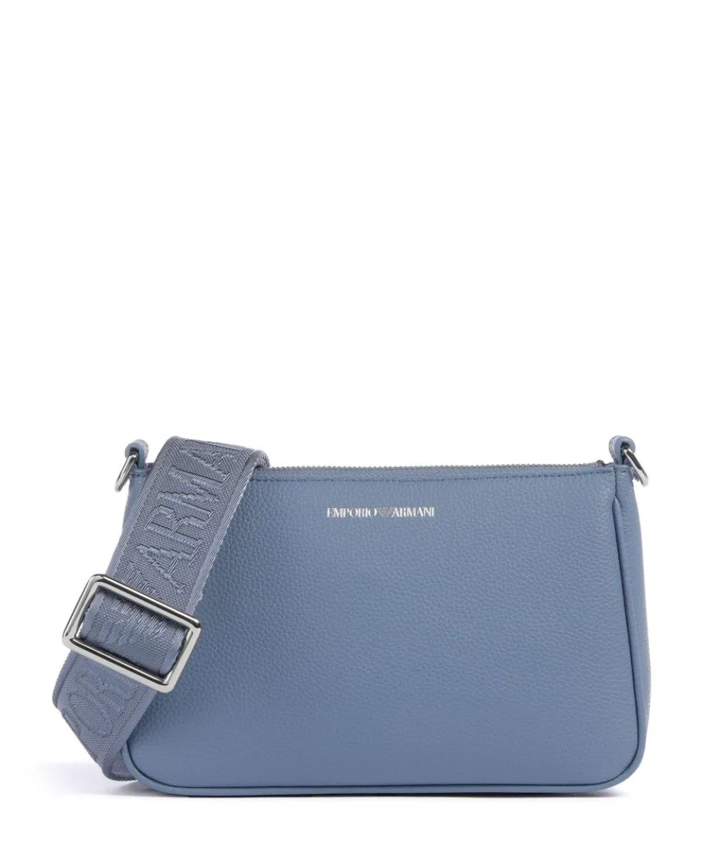 Dea Shoulder bag imitation leather blue-grey