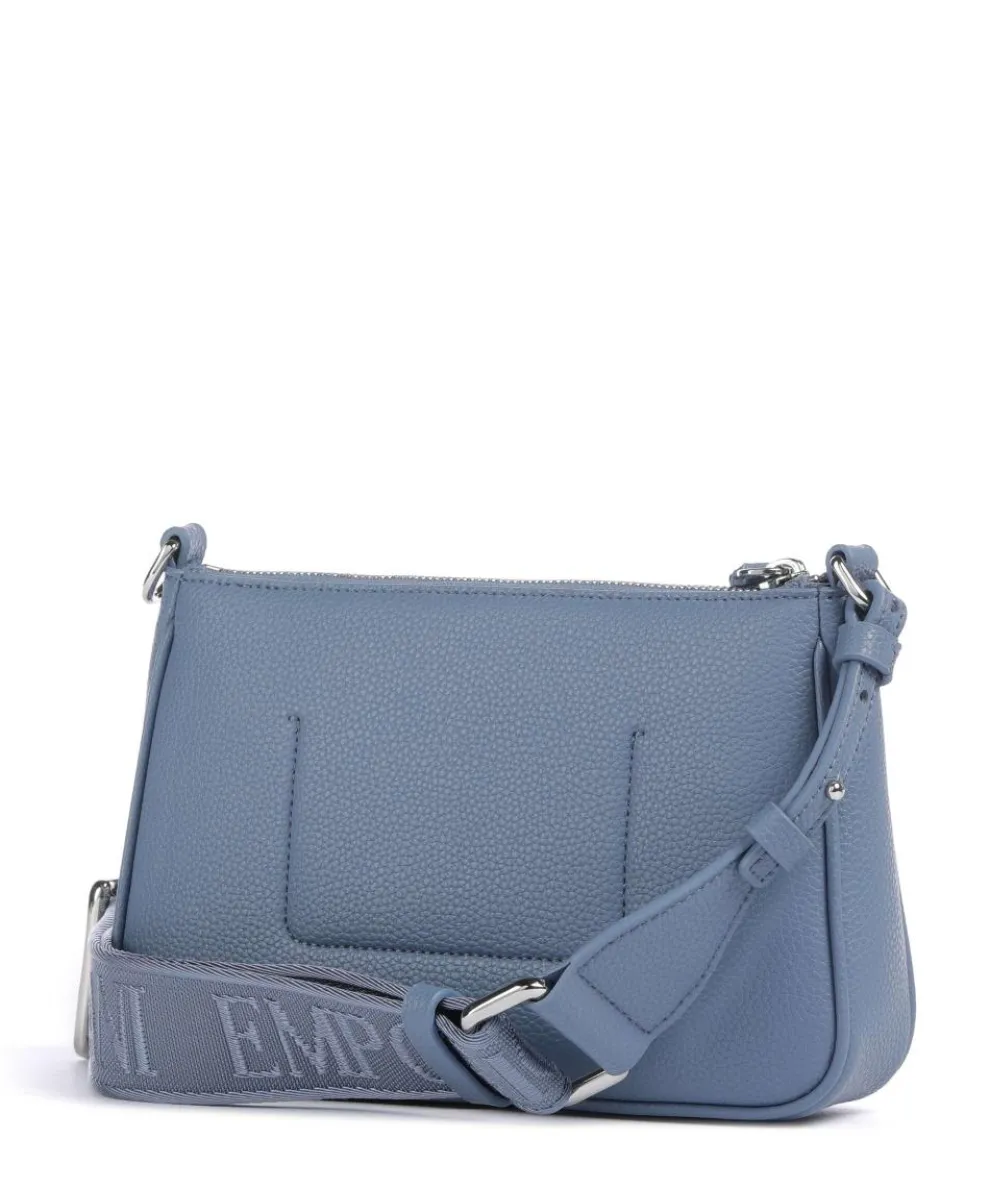 Dea Shoulder bag imitation leather blue-grey