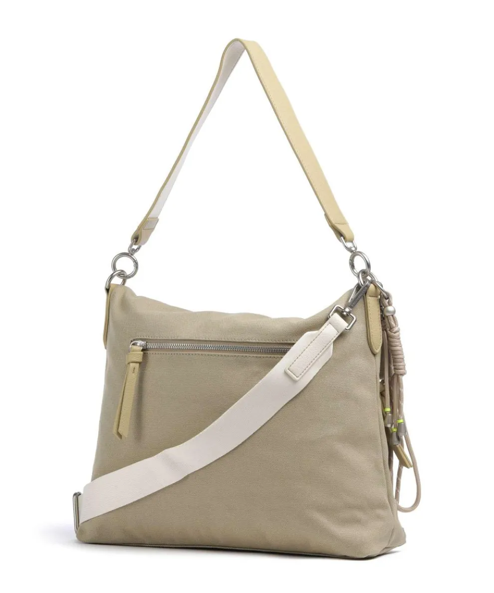 Carry Me Everywhere Hobo bag canvas olive-green