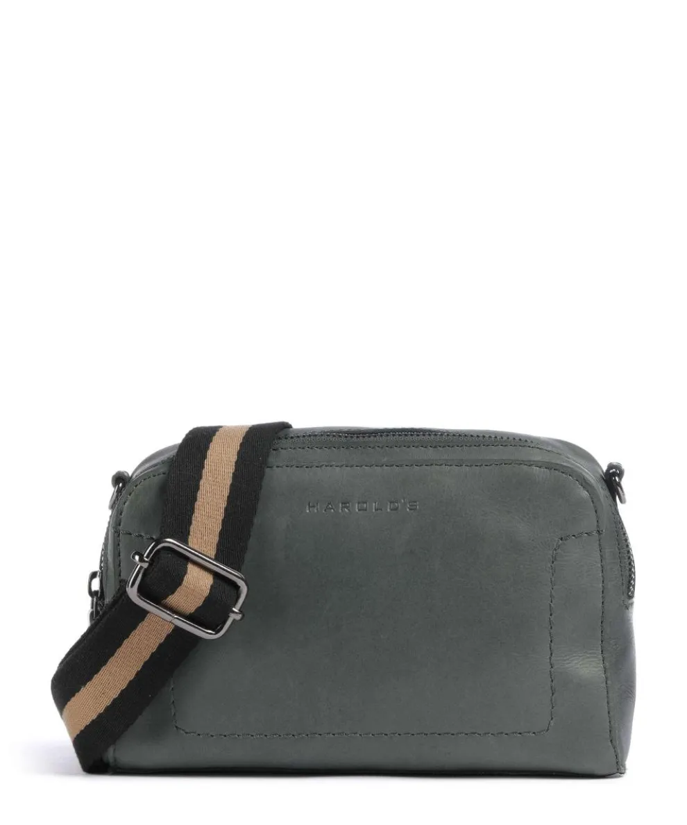 Caugio Crossbody bag soft cow leather green