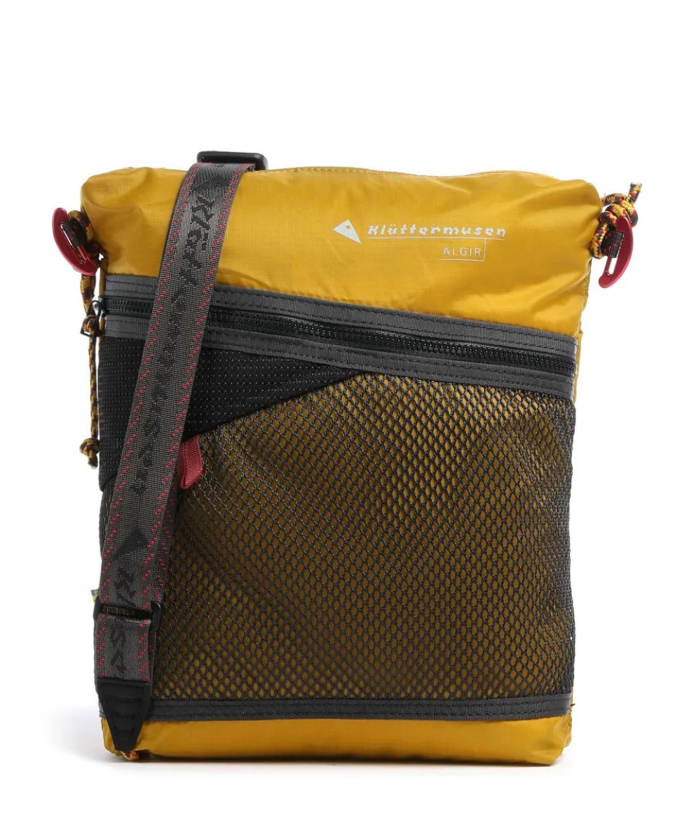 Algir Crossbody bag recycled polyamide mustard yellow