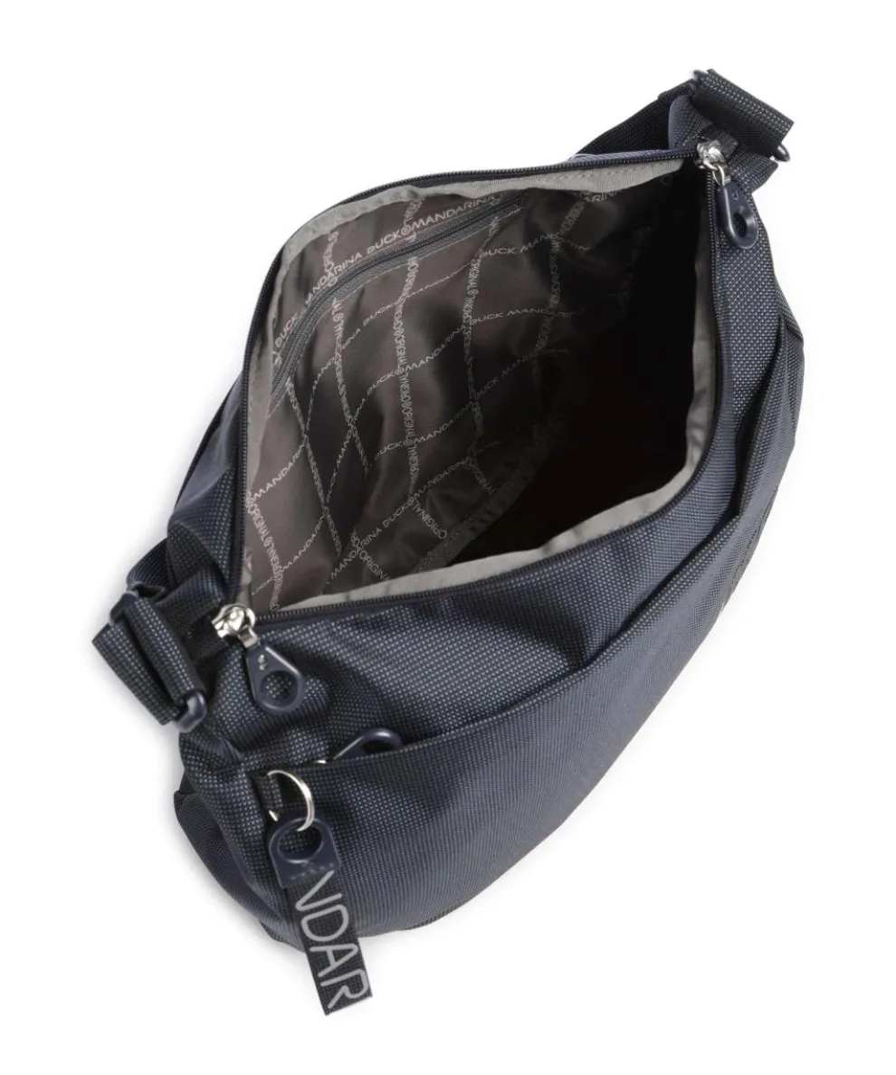 MD20 Shoulder bag polyester black/blue